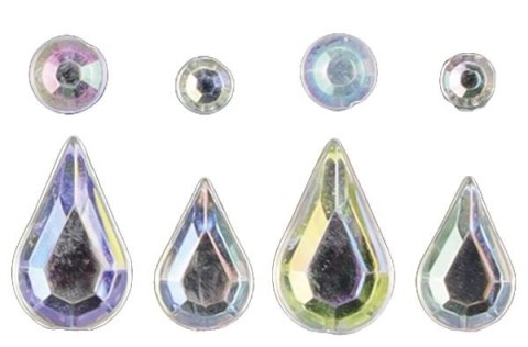 Kryształki Craft-Fun Series srebrne Titanum (24SL0340)