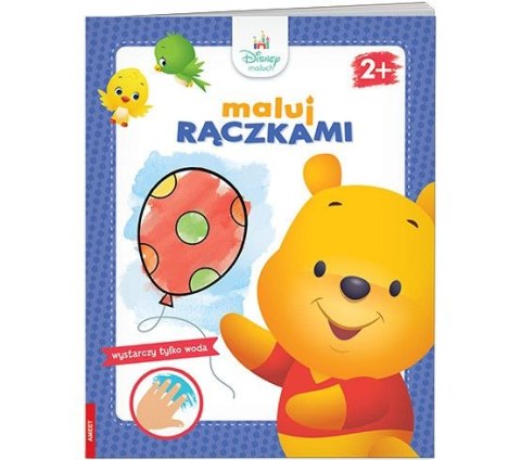 Książka dla dzieci Disney Maluch. Maluj Rączkami Ameet (MWR 9207)