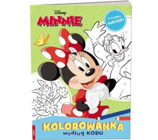 Książka dla dzieci Minnie. Kolorowanka według kodu Ameet (KKO 9105)