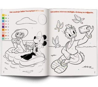 Książka dla dzieci Minnie. Kolorowanka według kodu Ameet (KKO 9105)