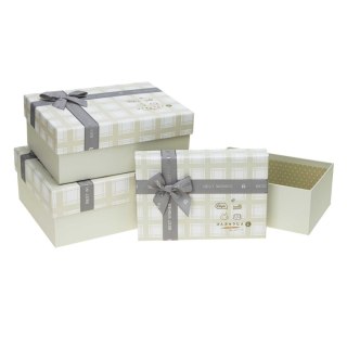 Pudełko na prezent Rozette (PUG-22201-PR set 3)