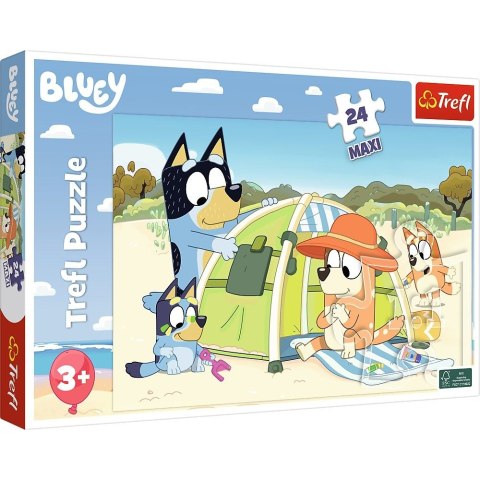 Puzzle Bluey Wspaniały dzień Bluey 24 el. Trefl (14357)