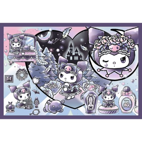 Puzzle Hello Kitty Psoty Kuromi 2x200 el. Trefl (13345)