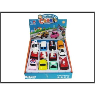 Samochód metalowe 8cm z napędem 12-rodzajów Hipo (HX119)