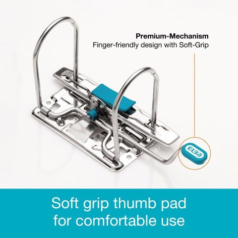 Segregator dźwigniowy 5 cm Pro+ A4 50mm czerwony Elba (100202105)