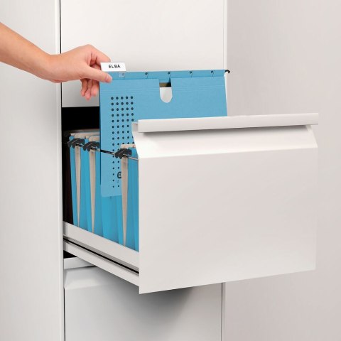 Skoroszyt Chic Ultimate A4 czerwony karton 230g Elba (100552097)