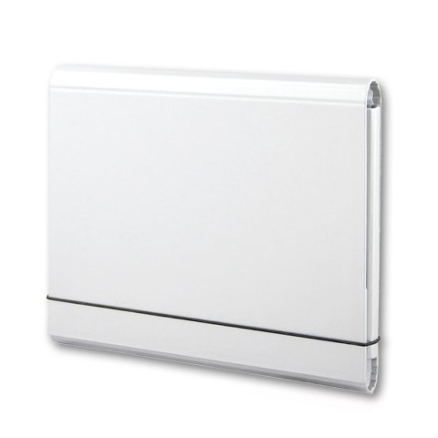 Teczka kartonowa na gumkę A4 łamana z gumką A4 biały Penmate (TT7734)