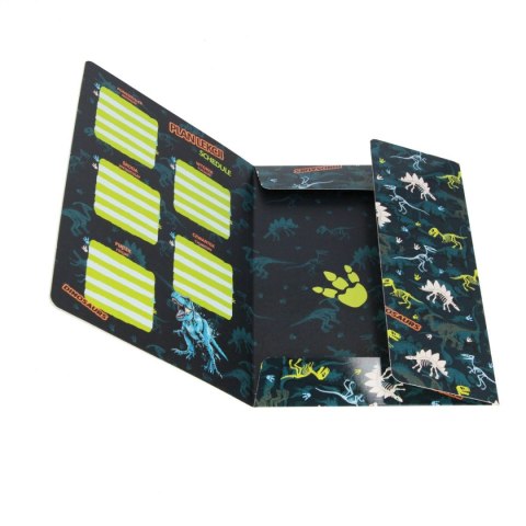 Teczka kartonowa na gumkę Dino A4 mix Starpak (559701)