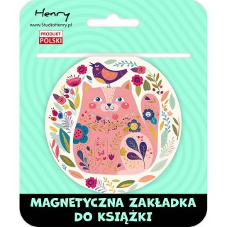 Zakładka do książki ZAKŁADKA KULKA 2 KOT RÓŻOWY Henry (5905701487387)