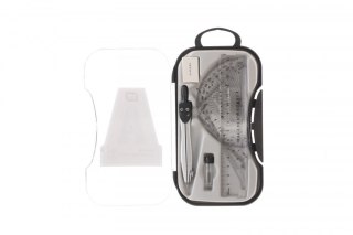 Zestaw kreślarski ACADEMY 5902277346827 Interdruk (7 el)