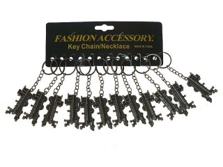 Brelok lokomotywa metalowa, karta 12szt. Adar (583047)