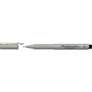 Cienkopis kreślarski Ecco Pigment wkład czarny 0,5mm 1kol. Faber Castell (FC166599)