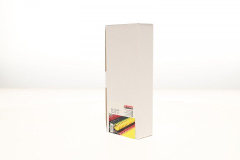 Grzbiety do bindowania A4 czarny plastik śr. 10mm Opus