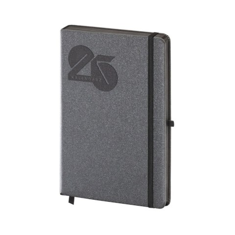 Kalendarz książkowy (terminarz) BLACK/BLACK 2026 A5 Antra (A5 DNS)