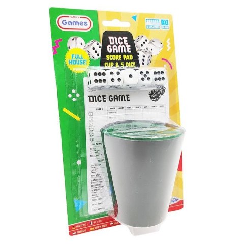 Kości do gry zestaw do gry w kości Dami (300018)