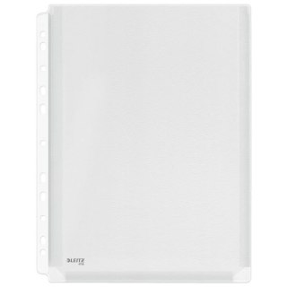 Koszulki na dokumenty poszerzana krystaliczne A4 kolor: przezroczysty typu U 170 mic. Leitz (47561003)