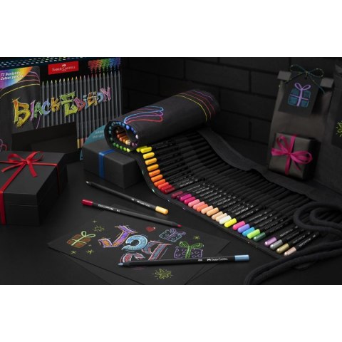 Kredki ołówkowe Black Edition 72 kol. Faber Castell (116418 FC)