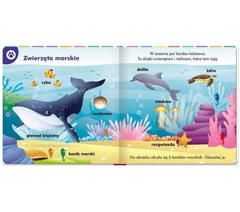 Książeczka edukacyjna Disney Maluch. Elementarz zwierząt Ameet (HOPE 9201)