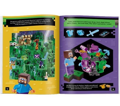 Książka dla dzieci LEGO® Minecraft®. Wyprawa po netherytowy miecz Ameet (MSF 5201)