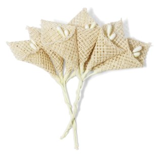 Kwiaty płócienne bukiecik kalia Galeria Papieru (252025)