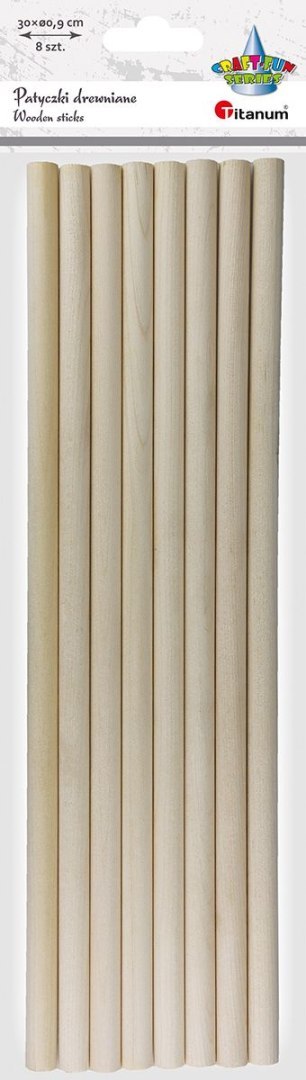 Ozdoba drewniana Craft-Fun Series patyczki Titanum (25LK0331-11)