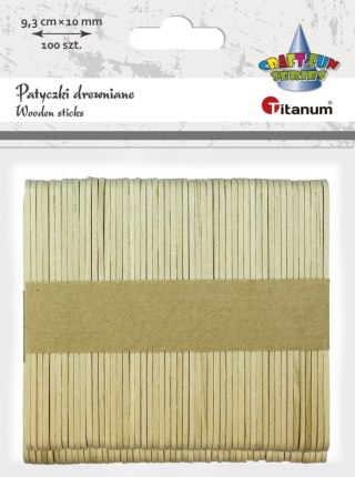 Ozdoba drewniana Craft-Fun Series patyczki Titanum (BG017)