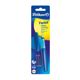 Pióro wieczne Twist P457 Deep Blue +2N 814744 Pelikan (400195748)
