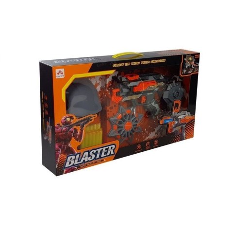 Pistolet Rozkładany Pistolet na piankowe Strzałki Maska Lean (5088)