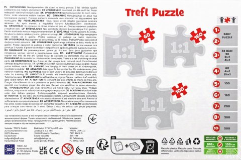 Puzzle Hot Wheels Wyścig 60 el. Trefl (17389)