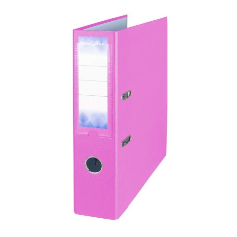 Segregator dźwigniowy A4/75 różowy 5902315576254 PETITTE OFFICE A4 75mm różowy Strigo (PO76254)