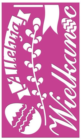 Szablon Craft-Fun Series Wielkanoc Titanum (DIY201103)