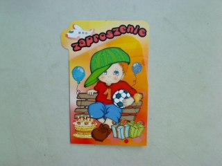 Zaproszenie dla dzieci Agamis (C6)