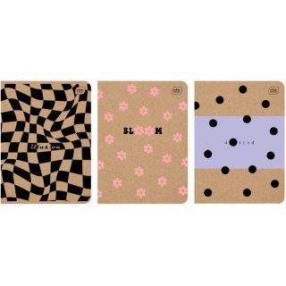 Zeszyt HS Kraft 2 B5 60# B5 60k. 70g krata Interdruk (A5/ 60 #)