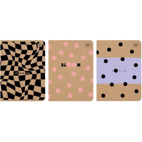 Zeszyt HS Kraft 2 B5 60# B5 60k. 70g krata Interdruk (A5/ 60 #)