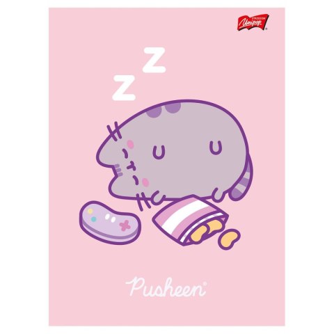 Zeszyt Pusheen A5 60k. krata Unipap