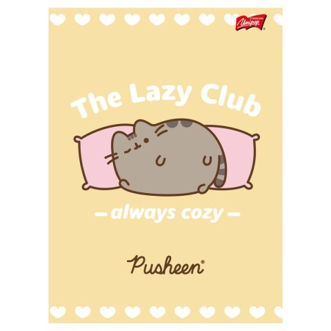 Zeszyt Pusheen A5 60k. krata Unipap