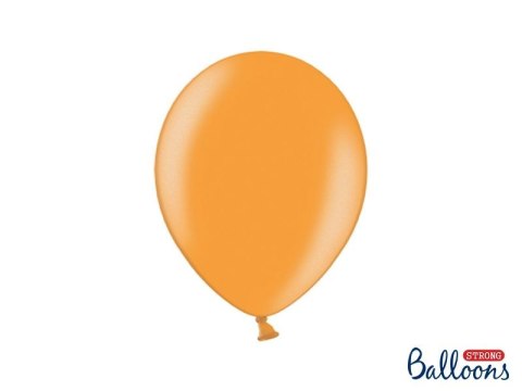 Balon gumowy Party Deco BALONY STRONG METALLIC metalizowany 50 szt pomarańczowy Partydeco (SB12M-005/50)