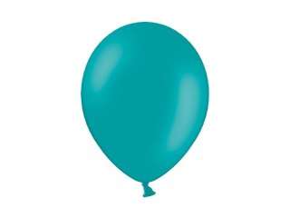 Balon gumowy turkusowy 270mm 12cal Partydeco (12P-013)