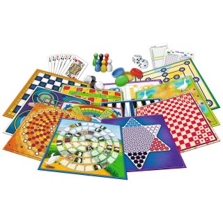 Gra strategiczna Kalejdoskop 100 gier Trefl 100 gier Trefl (02117)