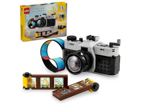 Klocki konstrukcyjne Creator Aparat w stylu retro Lego (31147)