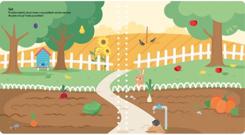 Książka dla dzieci Naklej odklej. Na wsi. Morex