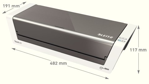 Laminator iLAM Touch 2 A3 szary Leitz (74744000)