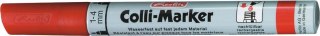 Marker permanentny Colli-Marker 9566738 wkład czerwony 1,0-4,0mm okrągła końcówka Herlitz (400202807)