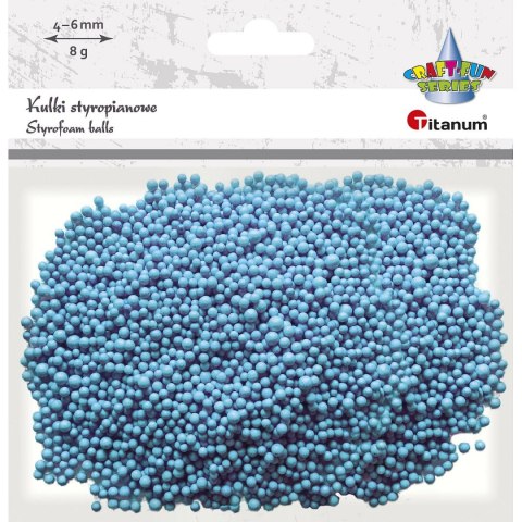 Ozdoba styropianowa Craft-Fun Series kulki Titanum (5mm/8g)