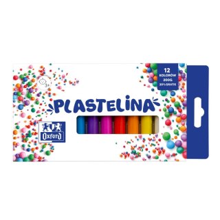 Plastelina 12 kol. mix Oxford (400167086)