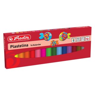 Plastelina 16 kol. 9570797 mix Herlitz (300022655)
