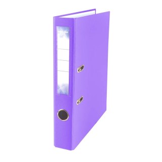 Segregator dźwigniowy A4/50 FIOLETOWY 5905658801601 PETITTE OFFICE A4 50mm fioletowy Strigo (PO1601)