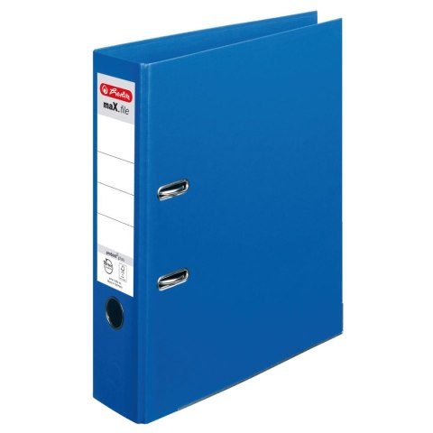 Segregator dźwigniowy Max.File 10834331 Voll A4 80mm niebieski Herlitz (300002678)