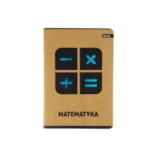 Zeszyt Kraft Liner matematyka A5 5k. 70g krata [mm:] 147x209 Beniamin (8393)