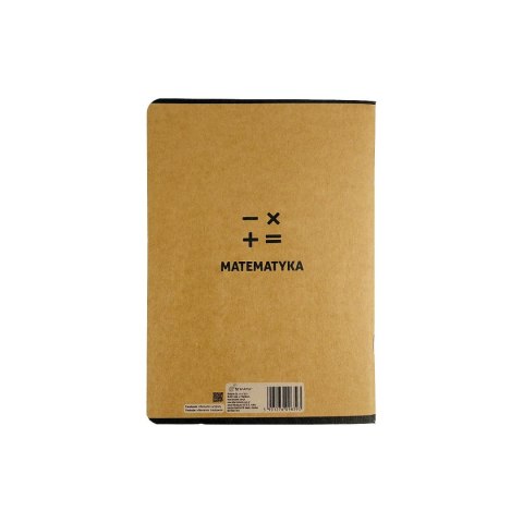 Zeszyt Kraft Liner matematyka A5 5k. 70g krata [mm:] 147x209 Beniamin (8393)